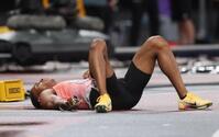 　男子４００メートル決勝で６位入賞を果たした中島佑気ジョセフ（撮影・石井剣太郎）