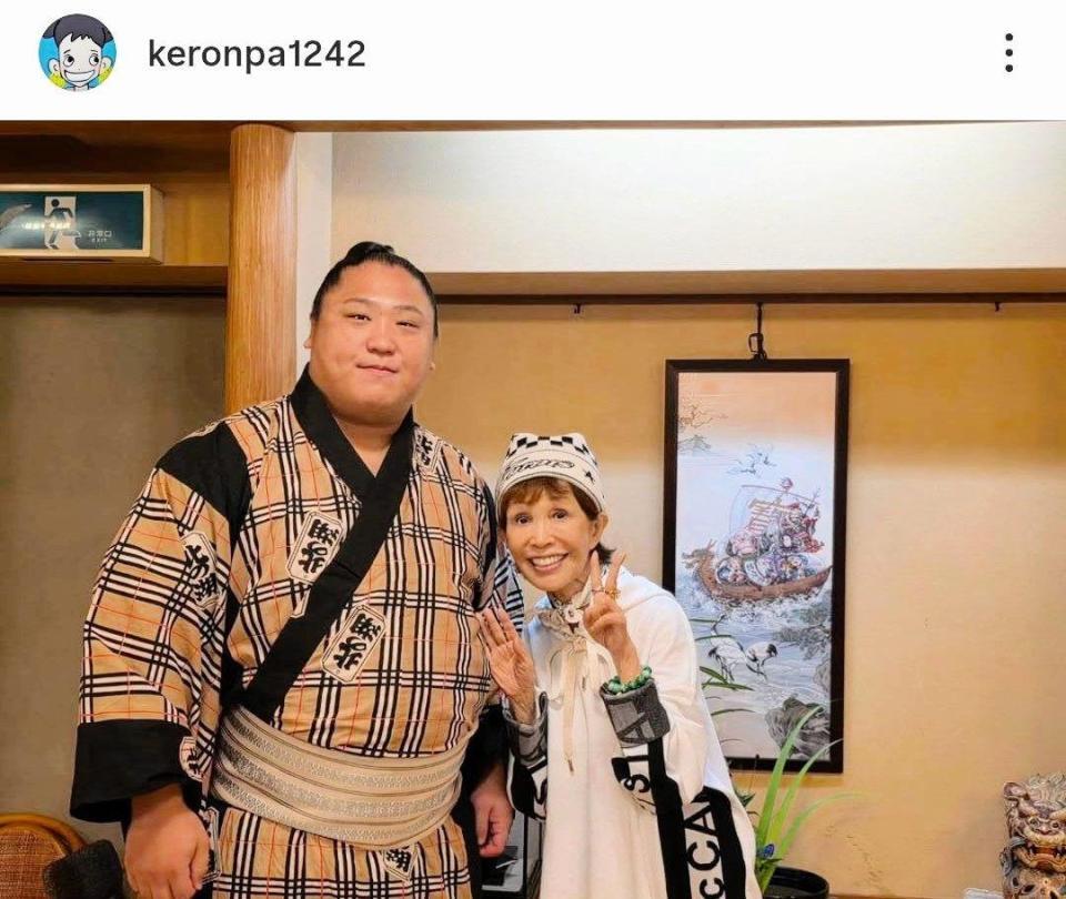 　うつみ宮土理のインスタグラム（ｋｅｒｏｎｐａ１２４２）より