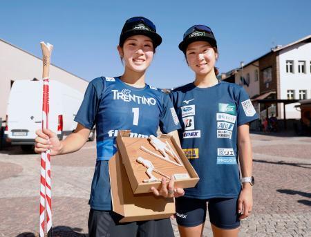 葛西優奈が２位、葛西春香８位　スキーＧＰ複合女子個人