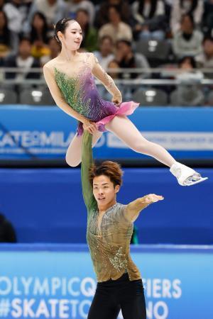 長岡柚奈、森口澄士組が五輪枠　フィギュア最終予選ペア