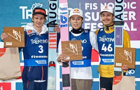 ジャンプ、小林陵侑が優勝 冬季五輪テスト大会