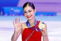 　女子で優勝したアデリア・ペトロシャン（共同）