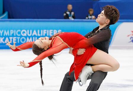 アイスダンス吉田、森田組　１・２０点届かず五輪枠逃す　森田「もっともっと上を目指して」悔しさ糧に団体で初出場目指す