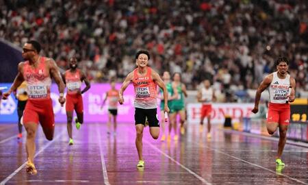 修正しきれかったバトンパス 今後に向けてタイムだけではない強さ必要 男子400メートルリレー決勝 朝原宣治氏が分析