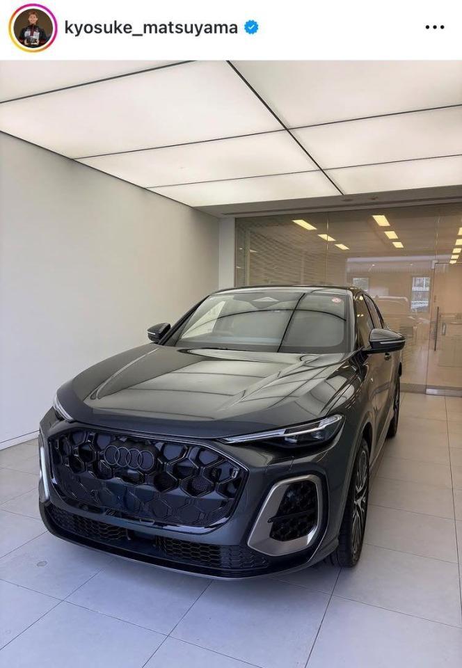 松山恭助インスタグラム（ｋｙｏｓｕｋｅ＿ｍａｔｓｕｙａｍａ）より