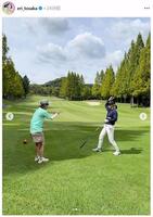 　登坂絵莉さんのインスタグラム（ｅｒｉ＿ｔｏｓａｋａ）より 