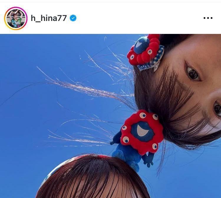 早田ひなインスタグラム（ｈ＿ｈｉｎａ７７）より