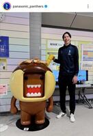 　大阪ブルテオンの公式インスタグラム（ｐａｎａｓｏｎｉｃ＿ｐａｎｔｈｅｒｓ）より