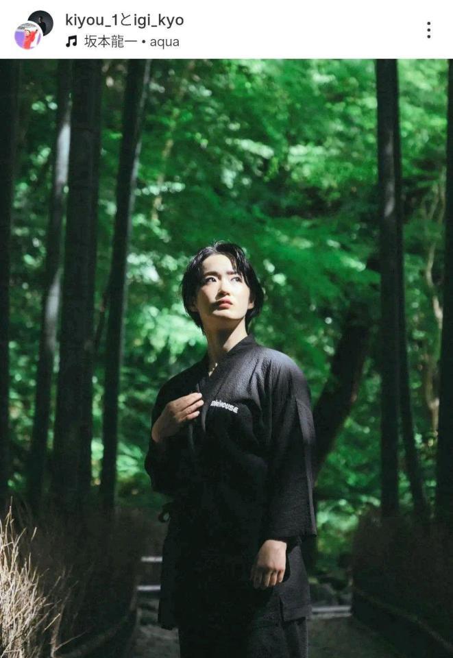 　清水希容さんのインスタグラム（ｋｉｙｏｕ＿１）より