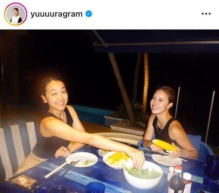 松田悠良さんインスタグラム（ｙｕｕｕｕｒａｇｒａｍ）より