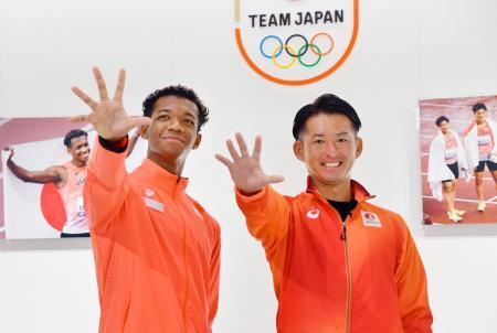 漫画ポーズをデフサッカーに継承　世界陸上の村竹ラシッドがエール