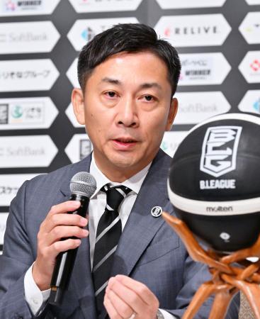 Ｂリーグ、島田チェアマンを再任　最終４期目