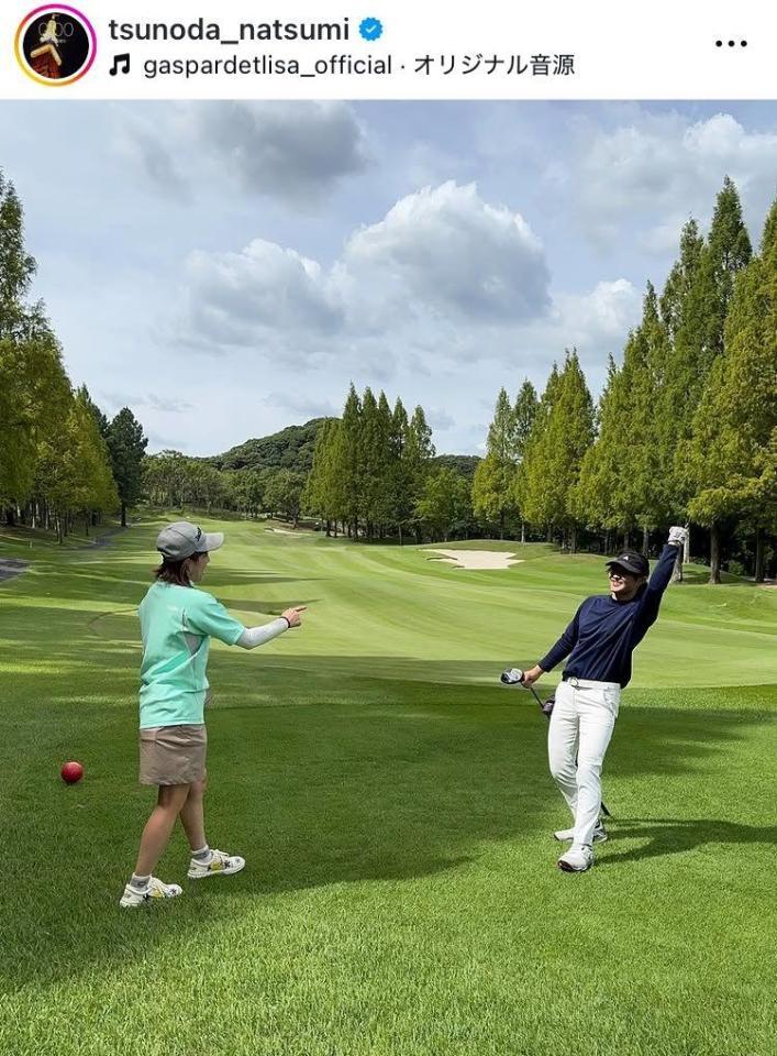 角田夏実インスタグラム（ｔｓｕｎｏｄａ＿ｎａｔｓｕｍｉ）より