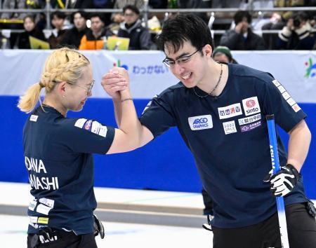 小穴桃里、青木豪組が代表決定 カーリング、五輪最終予選へ