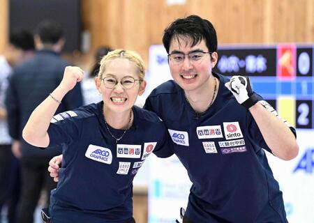 カーリング・小穴、青木組が五輪最終予選へ 小穴「最後まで集中できた自分たちを誇らしく思う」 種目日本勢初出場を目指す