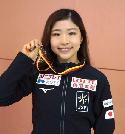 フィギュア千葉、自信につながる　関西空港に帰国