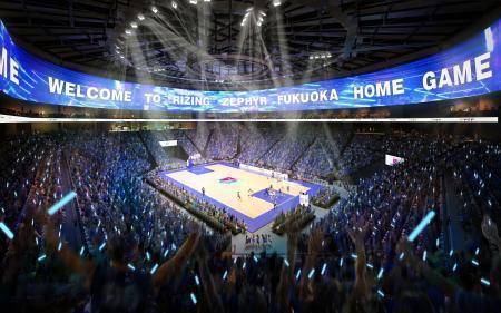 Ｂ２拠点「福岡アリーナ」建設へ　バスケ、最上位カテゴリー基準