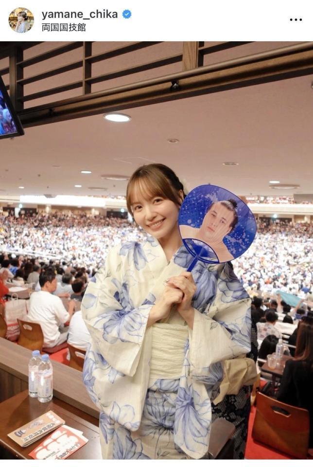 山根千佳のインスタグラム＠ｙａｍａｎｅ＿ｓｈｉｋａより