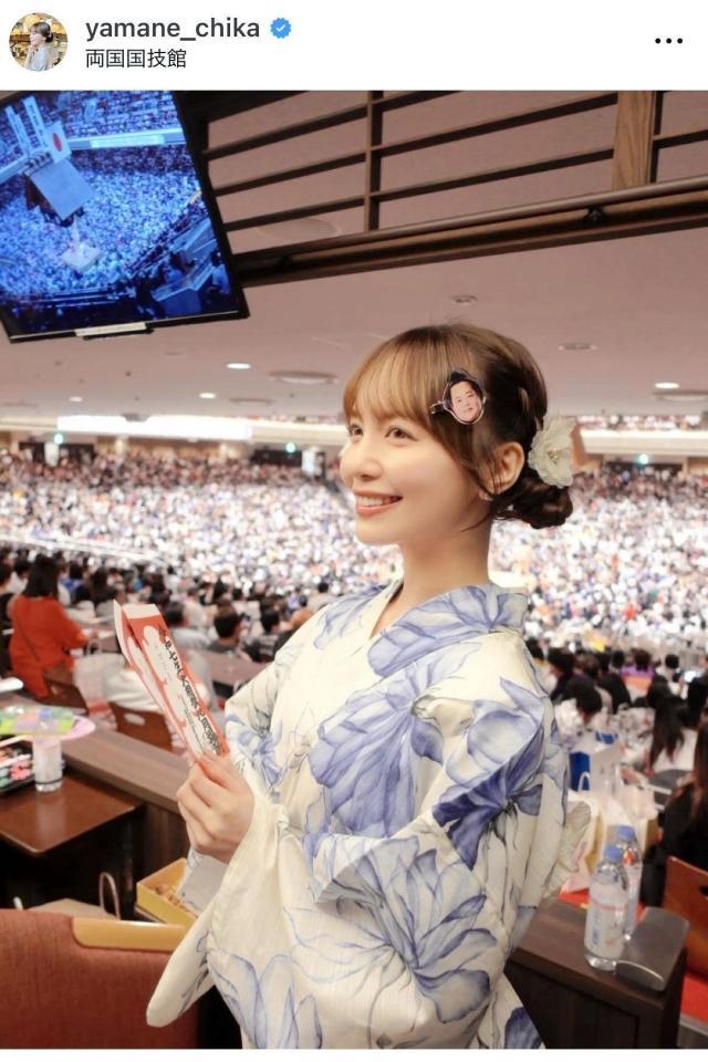 山根千佳のインスタグラム＠ｙａｍａｎｅ＿ｓｈｉｋａより