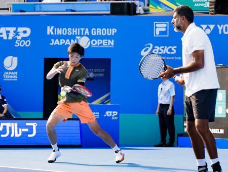 柚木武、ボパンナ組は準優勝　ジャパンＯＰテニス最終日