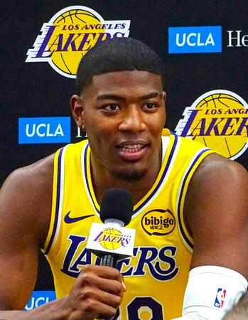 ＮＢＡレーカーズ・八村塁「優勝にしっかり頑張って貢献したい」　オフは３点シュート重点練習　キャンプイン前日会見