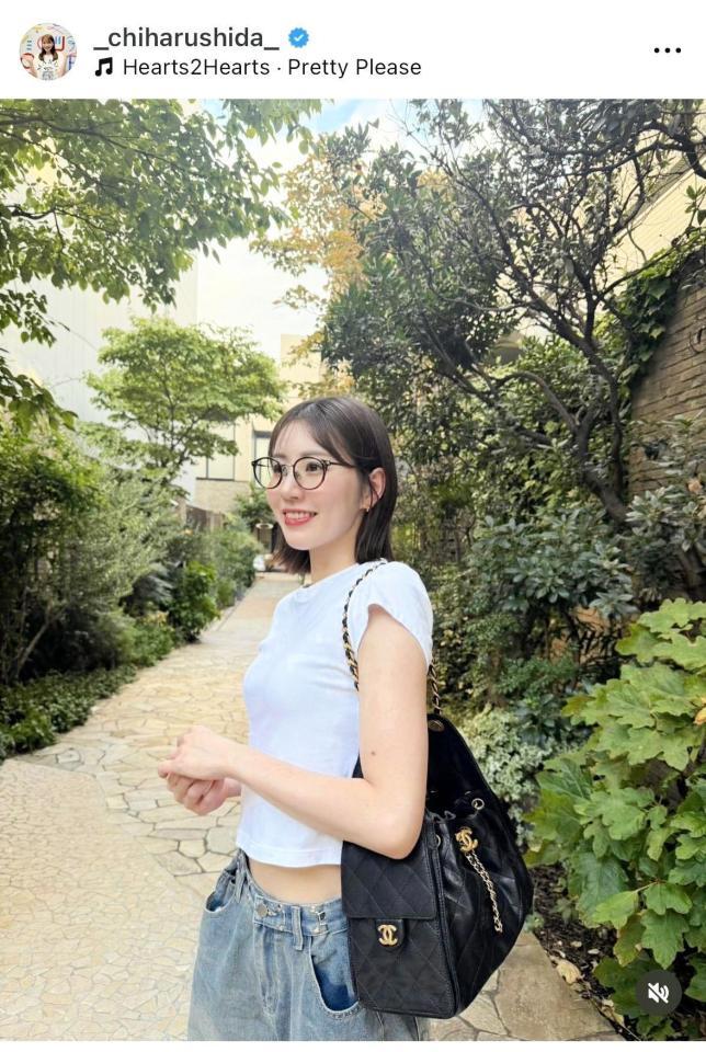 　志田千陽のインスタグラム＠＿ｃｈｉｈａｒｕｓｈｉｄａ＿より