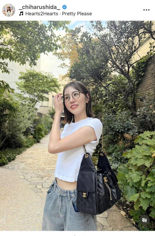 　志田千陽のインスタグラム＠＿ｃｈｉｈａｒｕｓｈｉｄａ＿より