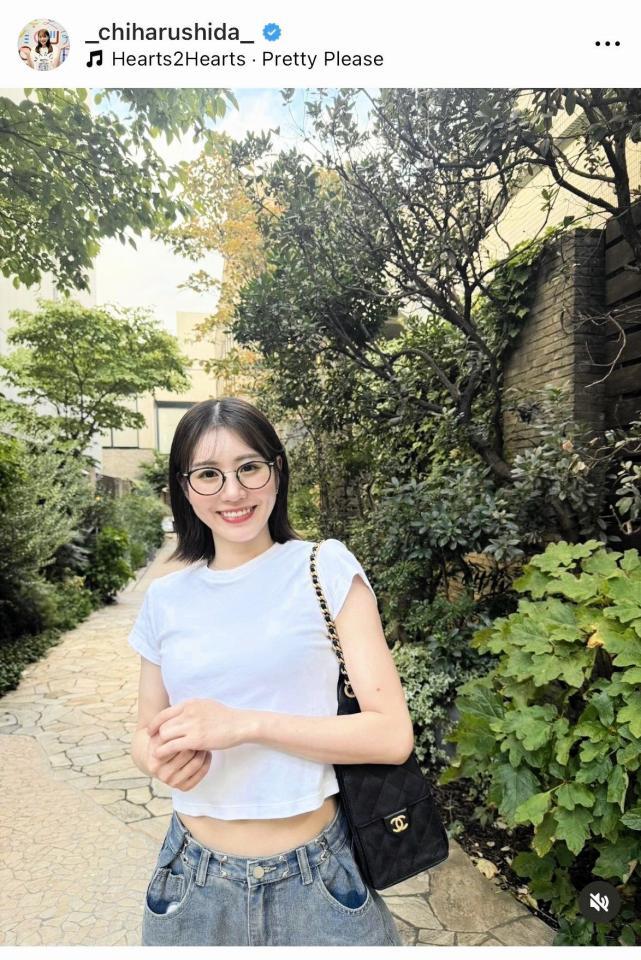 　志田千陽のインスタグラム＠＿ｃｈｉｈａｒｕｓｈｉｄａ＿より