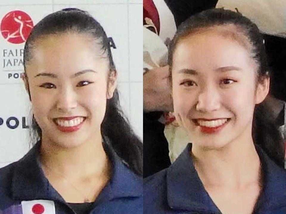 　（左から）鈴木歩佳、稲木李菜子