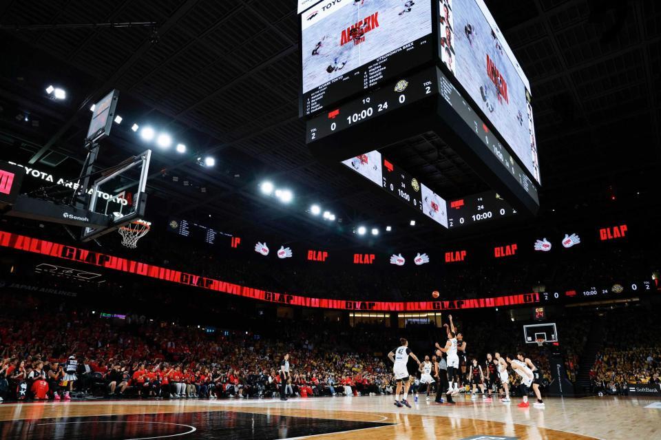 　開幕したＢリーグ