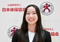 　現役を退く意向を表明した新体操の稲木李菜子