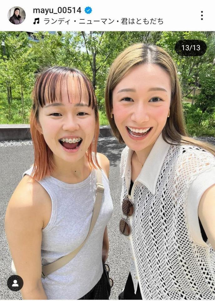 　石川真佑のインスタグラム（ｍａｙｕ＿００５１４）から