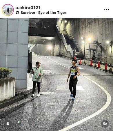 　赤崎暁のインスタグラム（＠ａ．ａｋｉｒａ０１２１）から