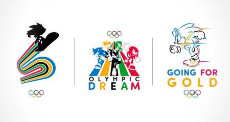 　公開された、五輪マークとセガのゲーム人気キャラクターがコラボレーションした画像（ＩＯＣ提供）