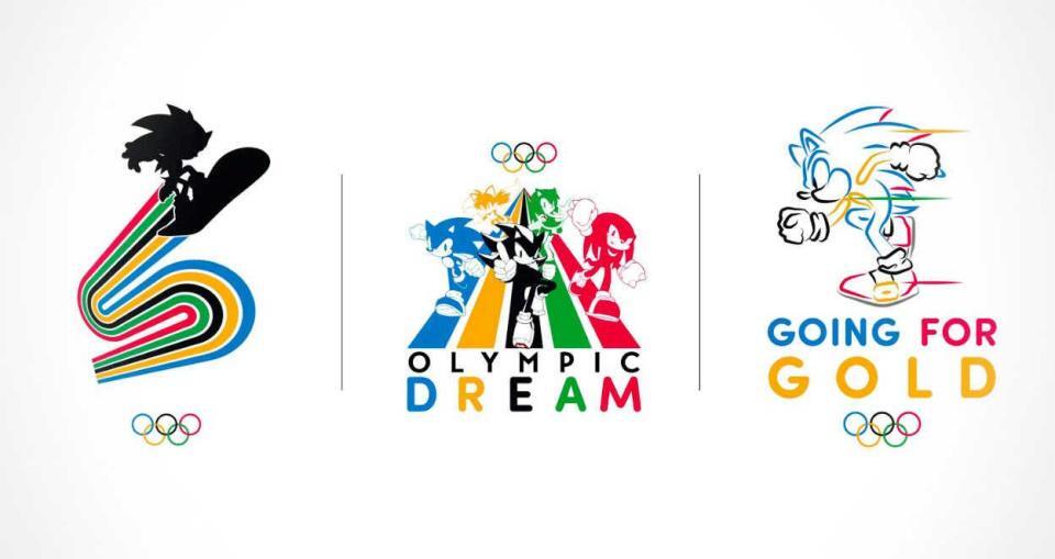 　公開された、五輪マークとセガのゲーム人気キャラクターがコラボレーションした画像（ＩＯＣ提供）