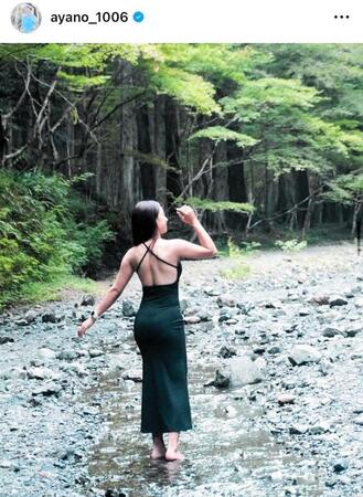 受注生産される園田彩乃写真集を伝える投稿＝園田彩乃インスタグラム（ａｙａｎｏ＿１００６）より