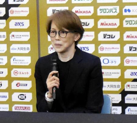 ＳＡＧＡ久光復帰の中田久美監督は完敗発進「負けても諦めない」籾井には苦言も期待