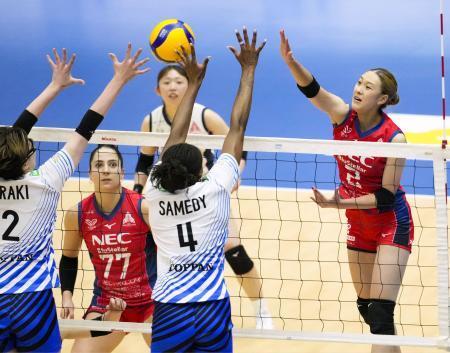 ＮＥＣ川崎、初戦で快勝　バレー女子のＳＶリーグ