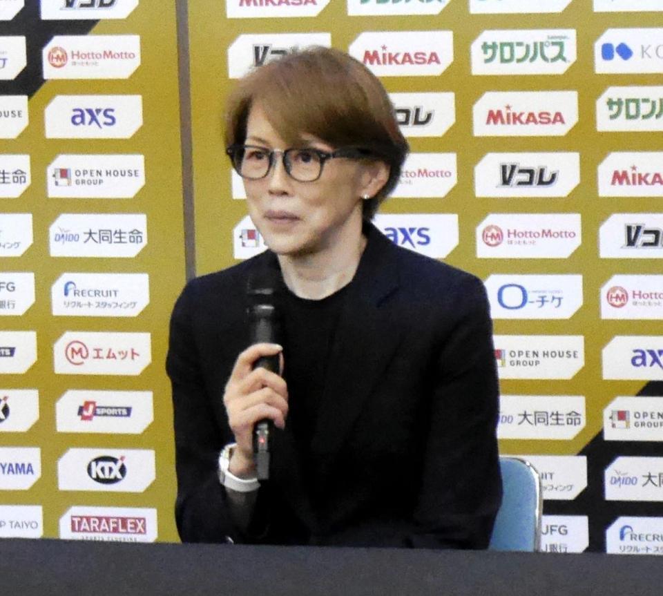 　ＳＡＧＡ久光の中田久美監督