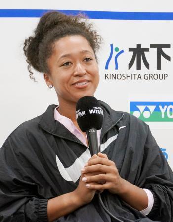 大坂なおみ「皆さん楽しんで」　テニスジャパンＯＰ、初戦は園部