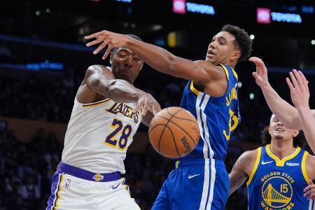 レーカーズ八村は１６得点　ブルズの河村は右脚痛