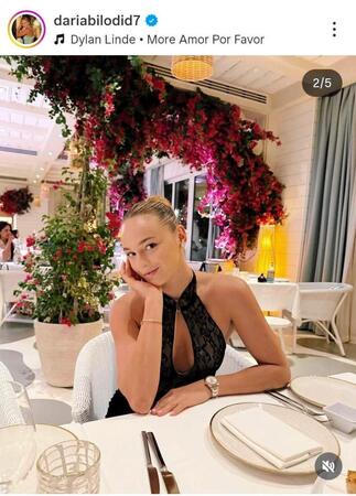 　ダリア・ビロディドのインスタグラム（＠ｄａｒｉａｂｉｌｏｄｉｄ７）から