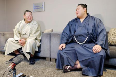 大の里「さらに世界的な人気に」　１５日開幕のロンドン公演に向け