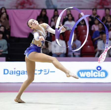 新体操、喜田は個人総合９位　イオン杯世界クラブ選手権