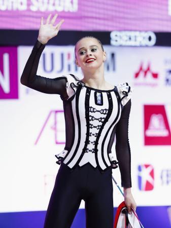 「ウクライナは負けない」　新体操選手、東京で優勝