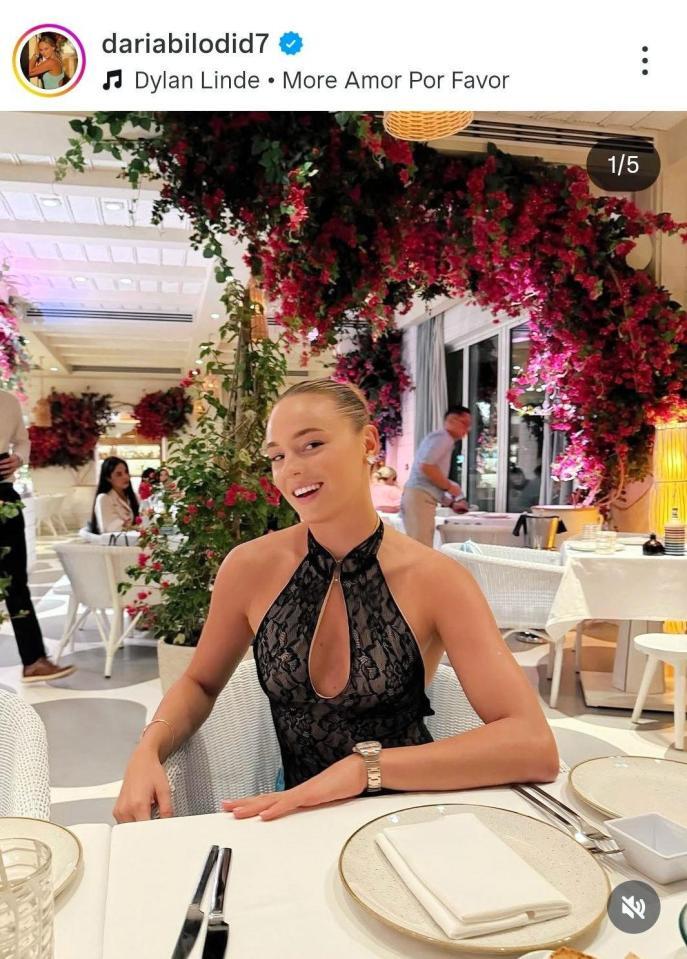 　ダリア・ビロディドのインスタグラム（＠ｄａｒｉａｂｉｌｏｄｉｄ７）から