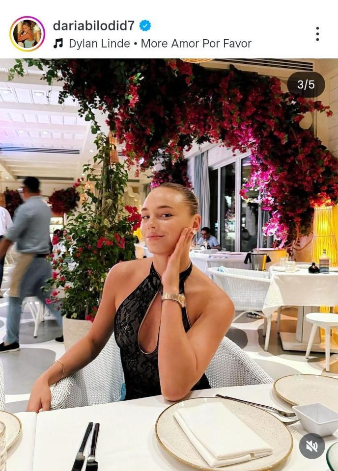 　ダリア・ビロディドのインスタグラム（＠ｄａｒｉａｂｉｌｏｄｉｄ７）から