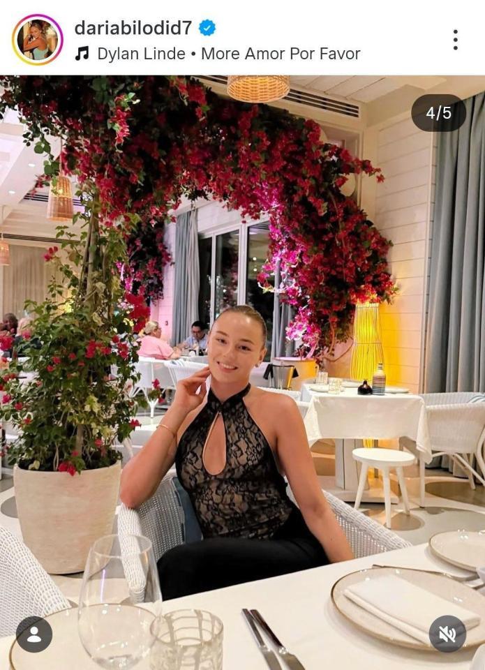 　ダリア・ビロディドのインスタグラム（＠ｄａｒｉａｂｉｌｏｄｉｄ７）から