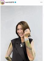 「上田と女」に出演した木村沙織さん。インスタグラム＠ｓａｏｒｉｉｉｉｉ８１９（１０月８日付）より 