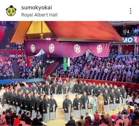 日本相撲協会のインスタグラム（＠ｓｕｍｏｋｙｏｋａｉ）から